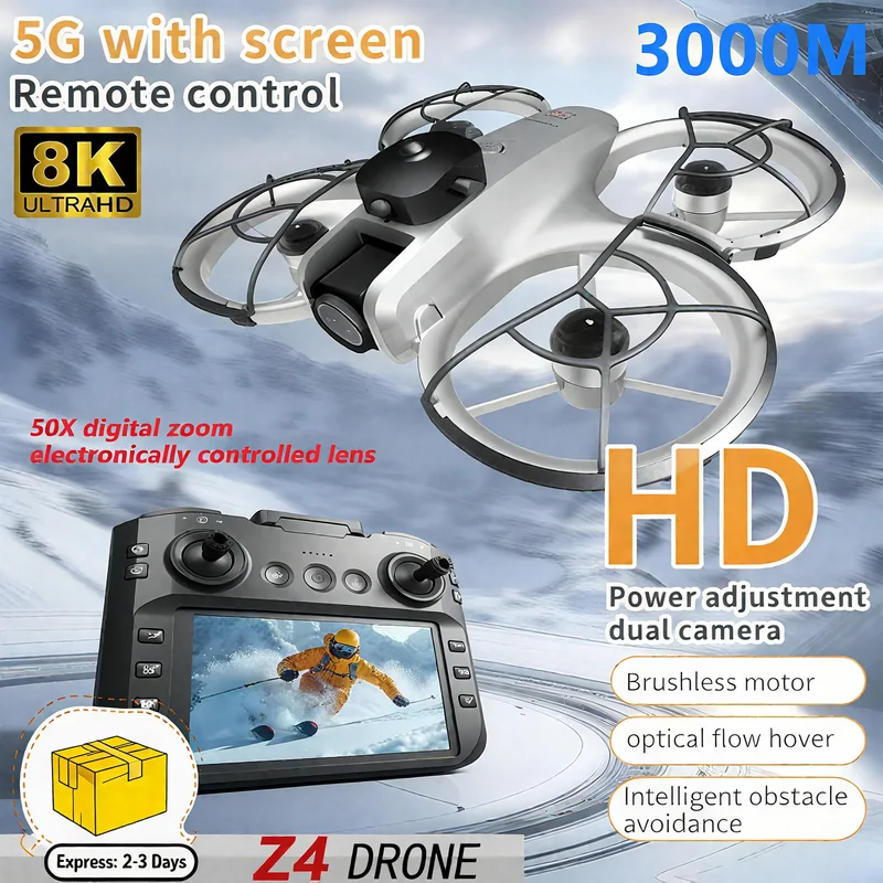 Drone E88Pro Rc 4K - New MINI Z4 Drone 4K Professional