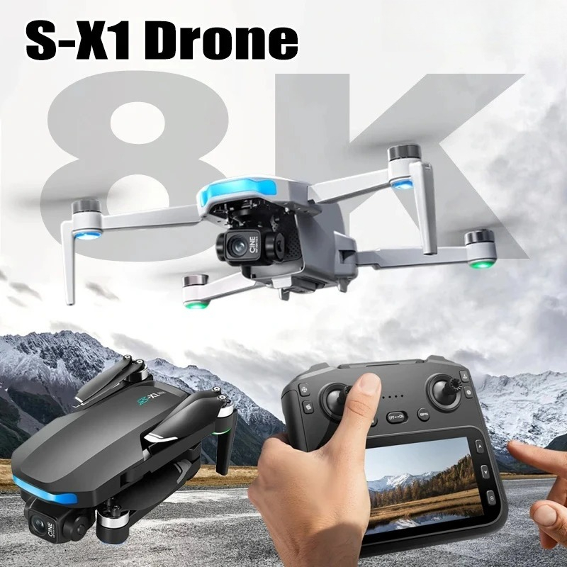 Drone E88Pro Rc 4K - Original S-X1 Drone 8K HD Professional