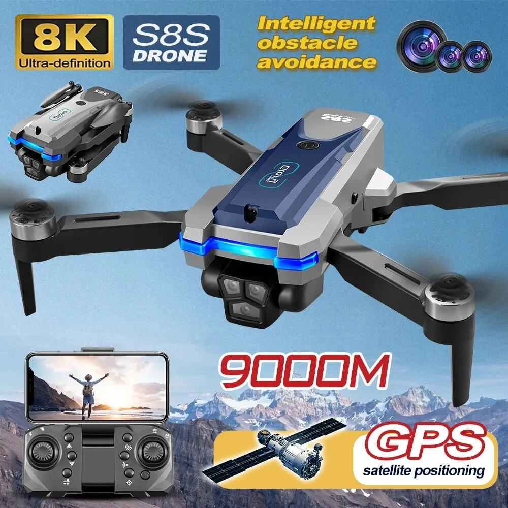 Drone Rc Harness - S8S GPS Drone 5G Wifi 8K