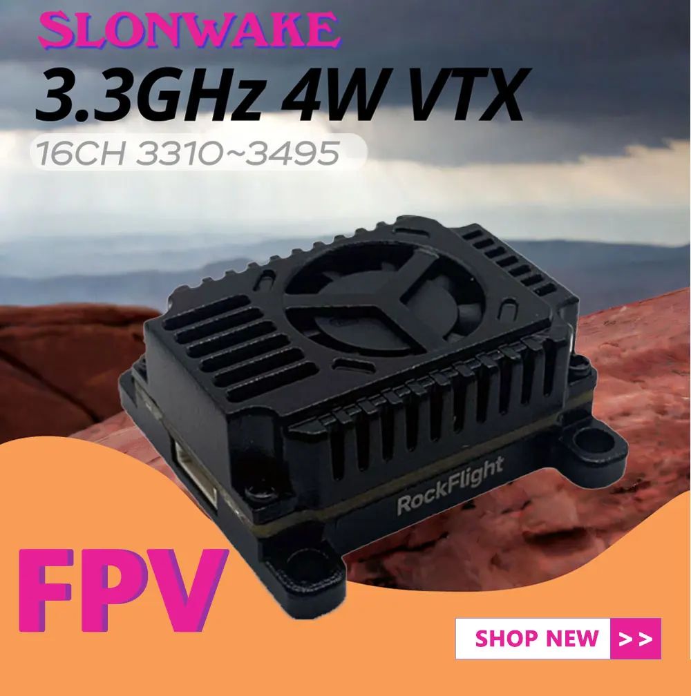 SLONWAKE FPV 3.3G 16CH 4000mW  - Drone Rc Controller And Receiver review and price