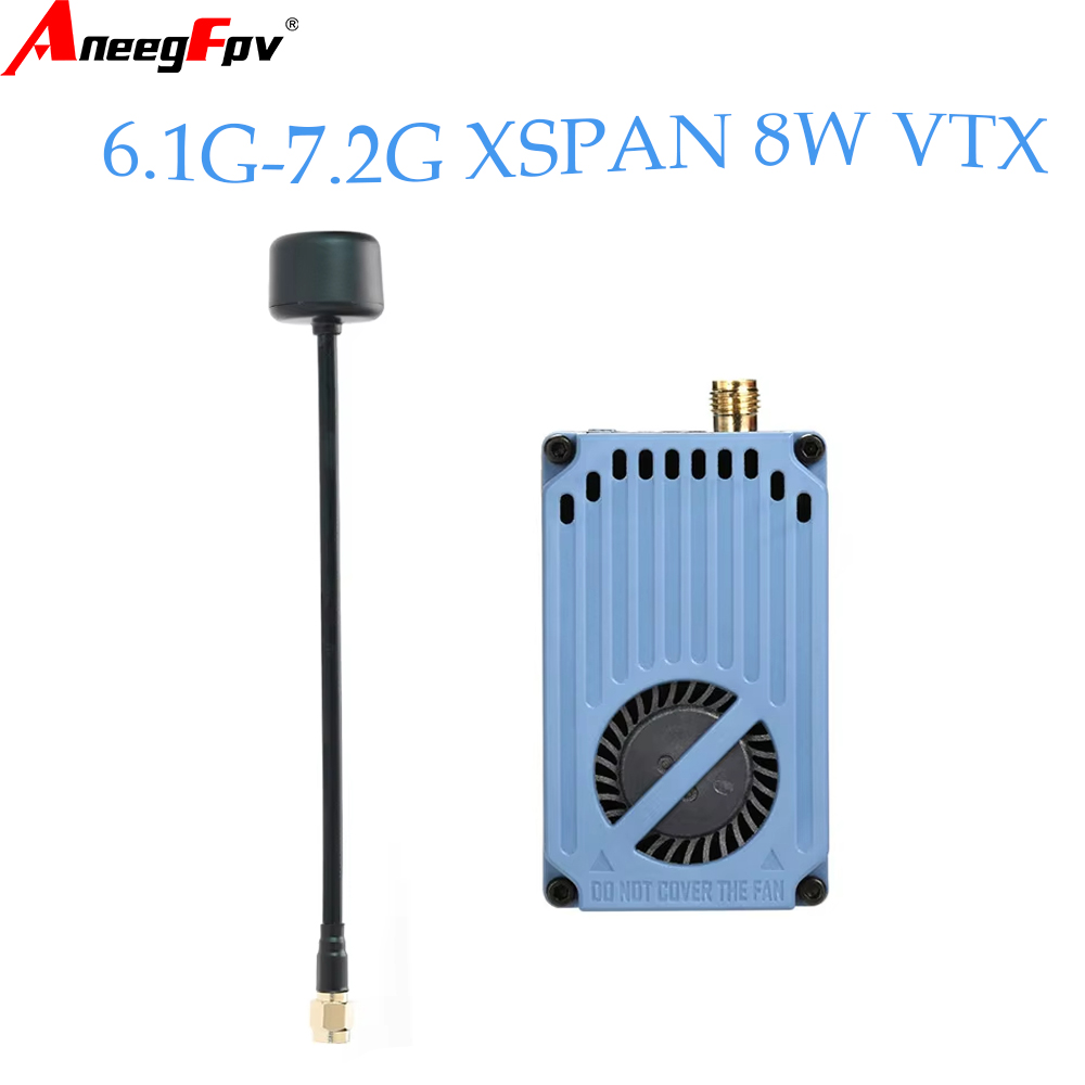 RUSHFPV 6.1‑7.2G 8W X61728 VTX - Drone Rc Controller And Receiver review and price