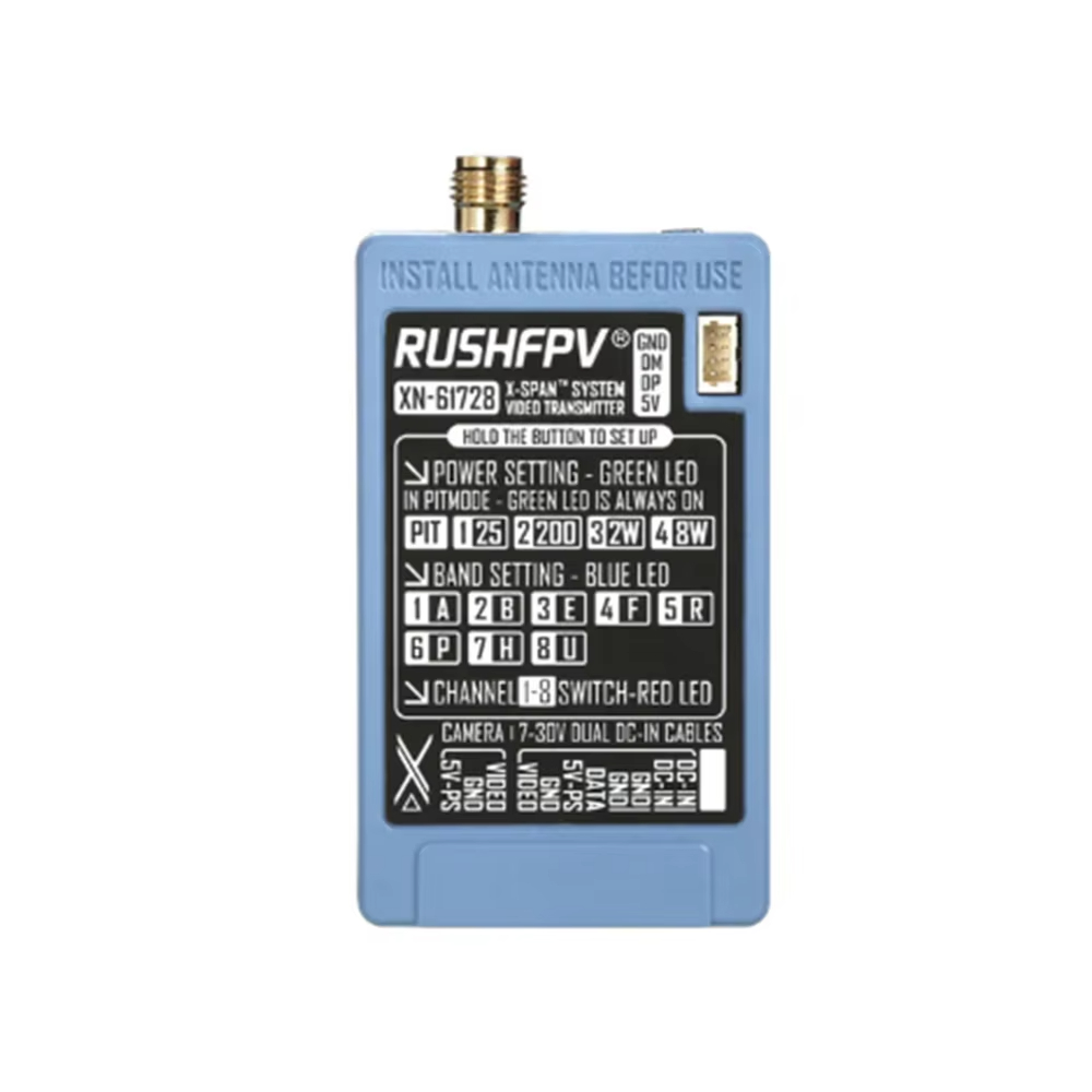 RUSHFPV 6.1‑7.2G 8W X61728 VTX - Drone Rc Controller And Receiver review and price