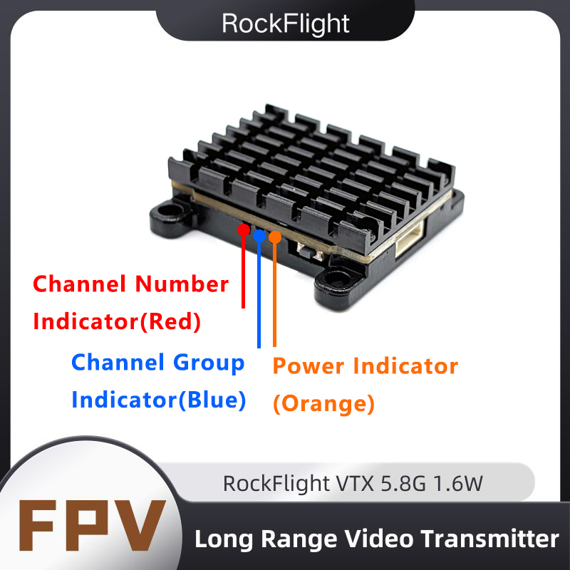 RockFlight TX663 VTX 5.8G 48CH - Drone Rc Controller And Receiver review and price