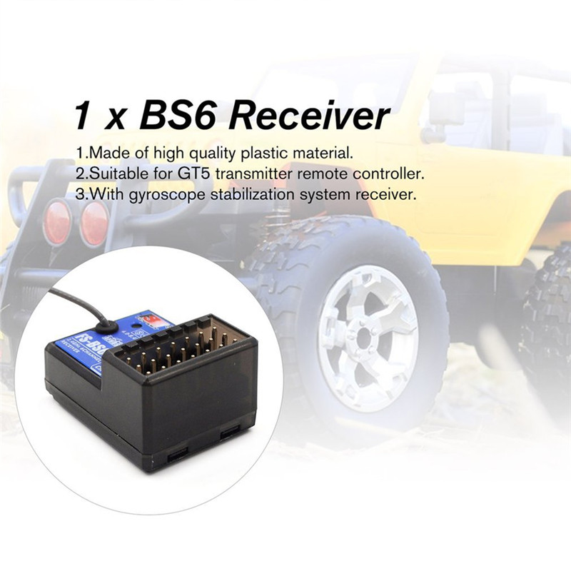 Flysky FS-BS6 Receiver 2.4Ghz  - Drone Rc Controller And Receiver review and price