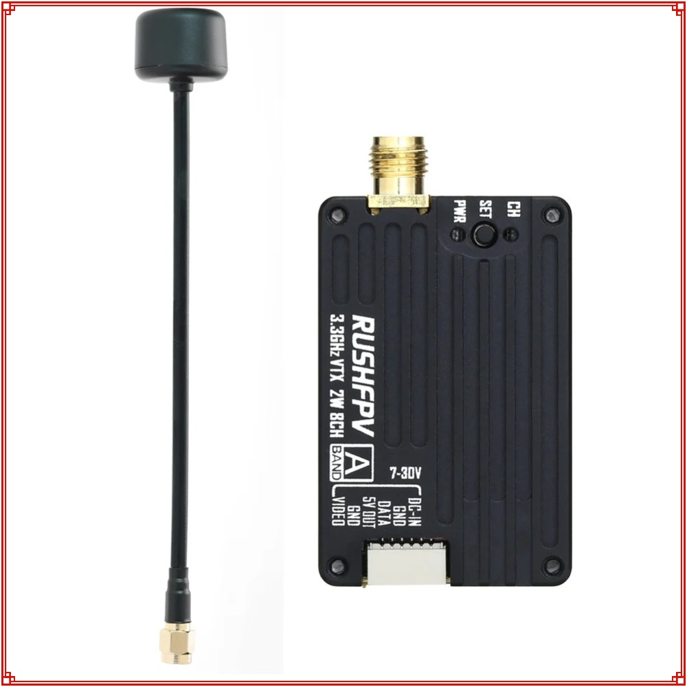 2026 New RUSHFPV 3.3G 2W VTX T - Drone Rc Controller And Receiver review and price