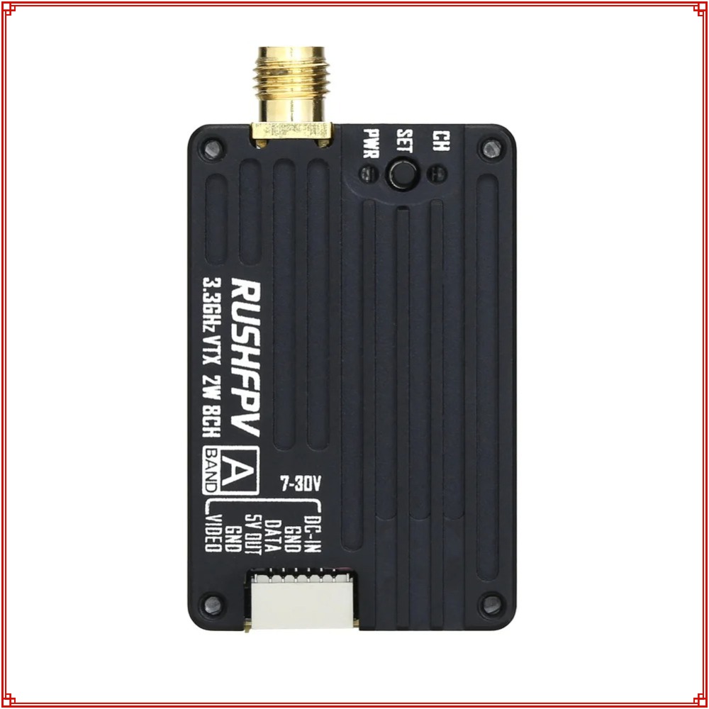 2026 New RUSHFPV 3.3G 2W VTX T - Drone Rc Controller And Receiver review and price