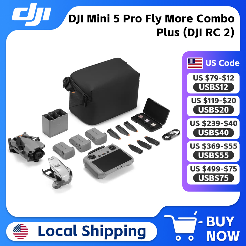 DJI Mini 5 Pro Fly More Combo  - Drone Dji Rc Mini 3 review and price