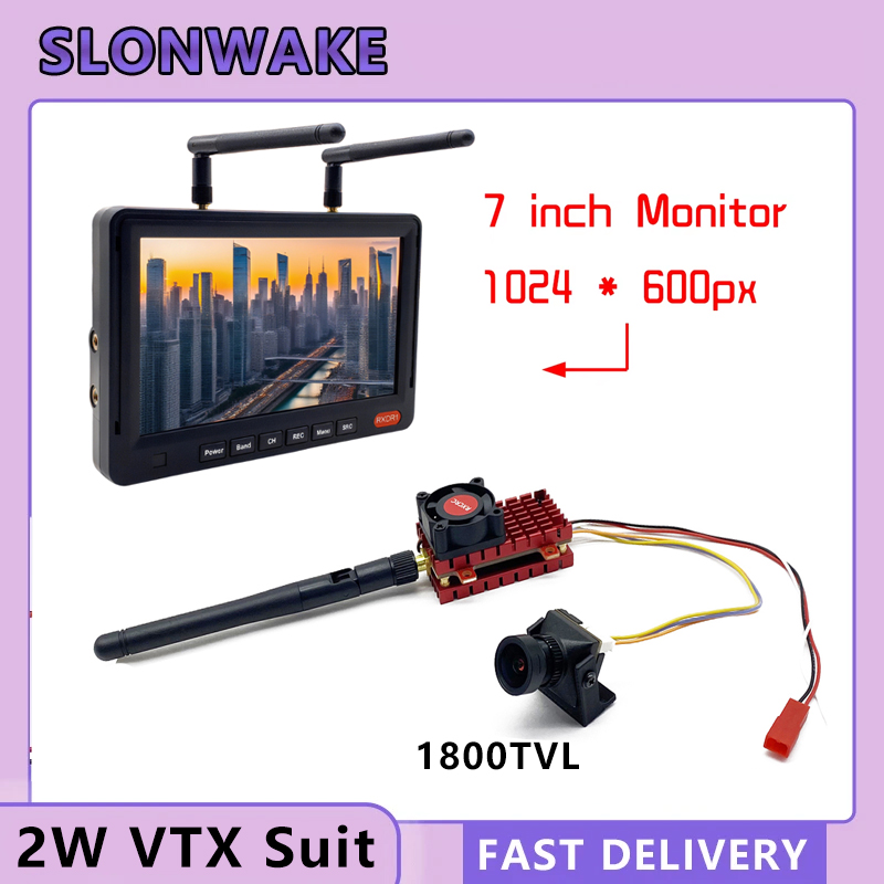 SLONWAKE 5.8G 2W VTX FPV 1800T - Drone Rc Harness review and price