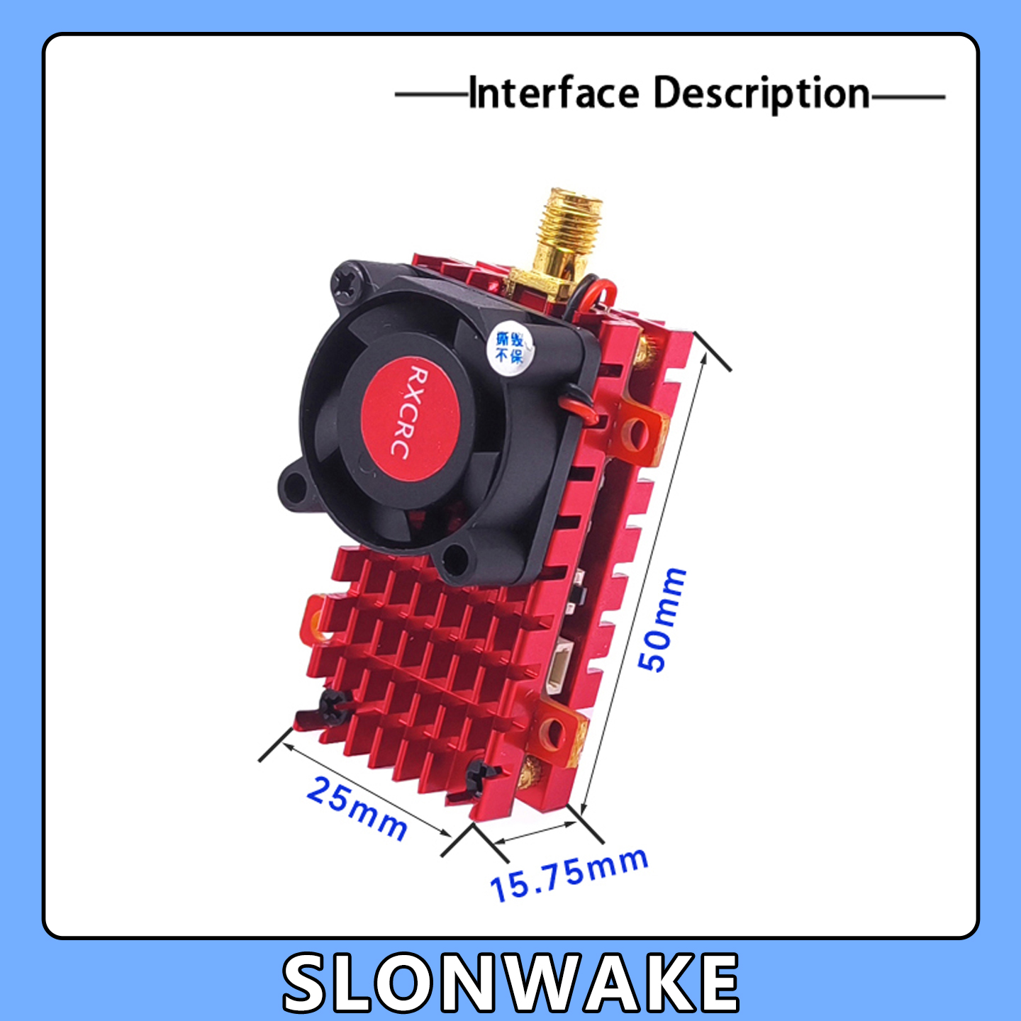 SLONWAKE 5.8G 2W VTX FPV 1800T - Drone Rc Harness review and price