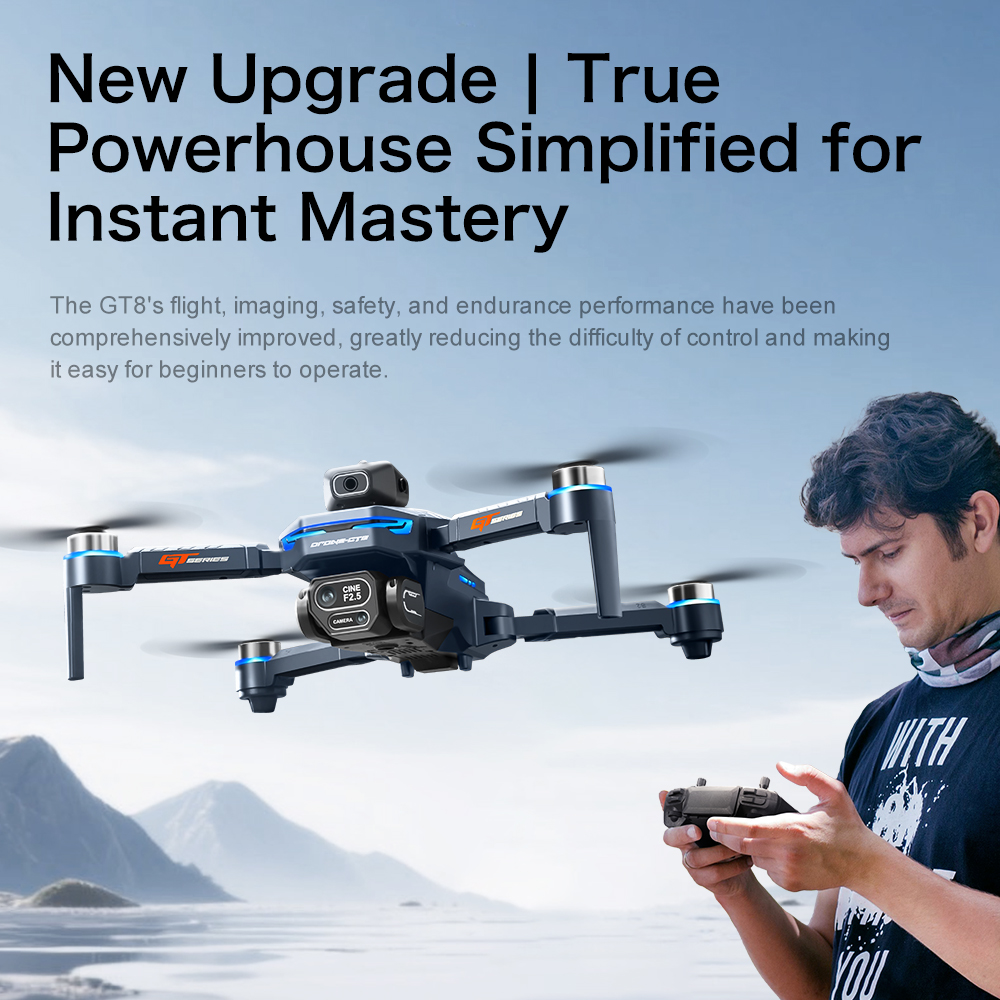 Original GT8 Drone 8K Professi - Drone E88Pro Rc 4K review and price