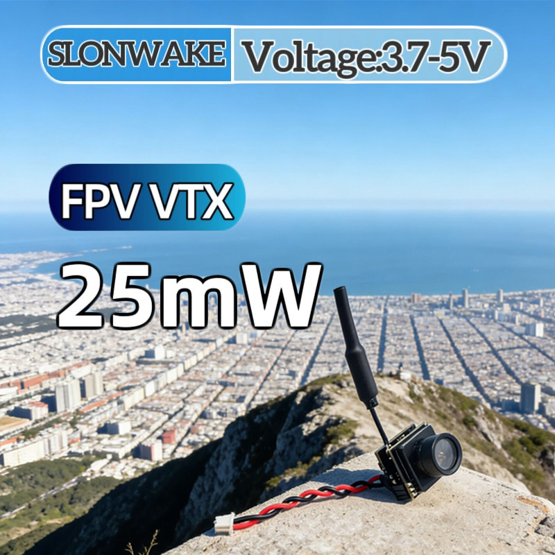 SLONWAKE FPV 25mW power simula - Drone Rc Camera review and price