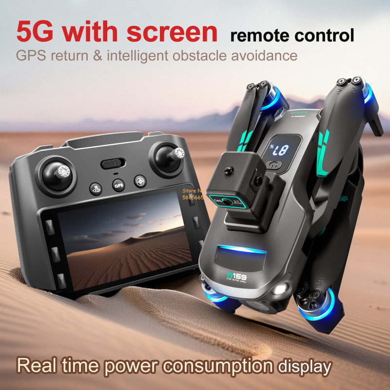 8K Dual Camera 5G WIFI FPV Rem - Drone Rc Harness review and price