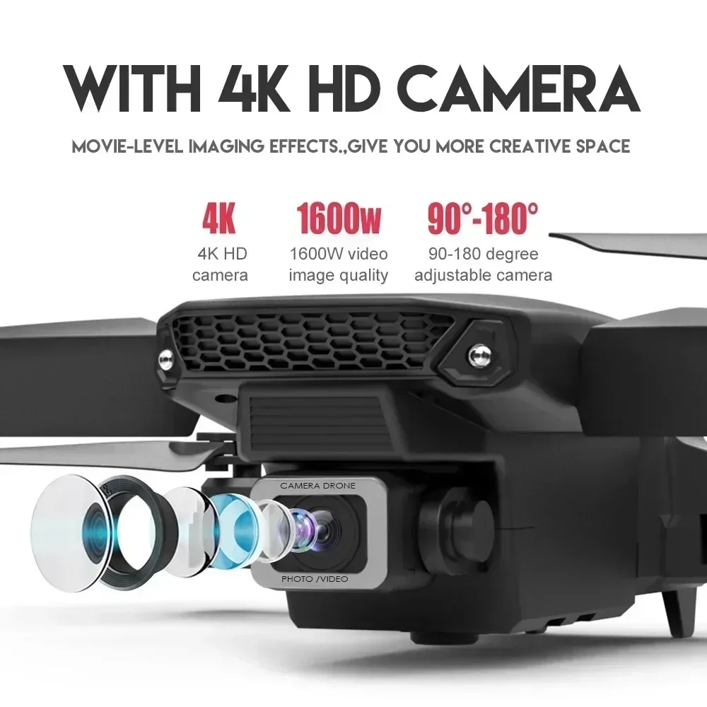 E88 Pro WIFI FPV Drone Wide An - Drone Rc Harness review and price