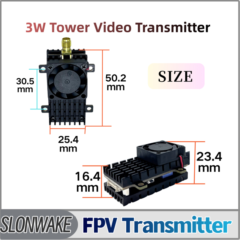 SLONWAKE 5.8G 3000mW Simulatio - Drone Rc Controller And Receiver review and price