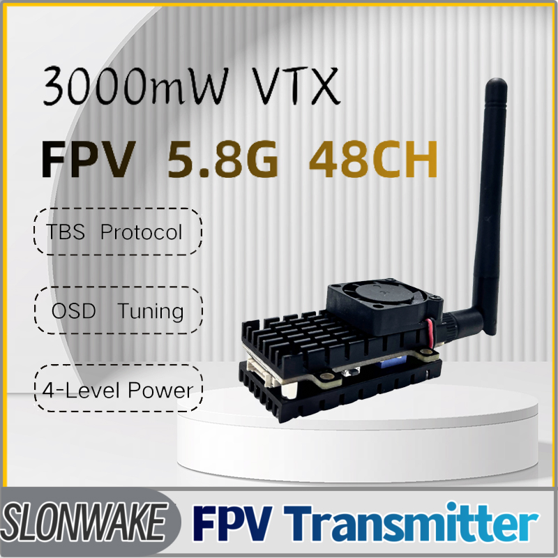 SLONWAKE 5.8G 3000mW Simulatio - Drone Rc Controller And Receiver review and price