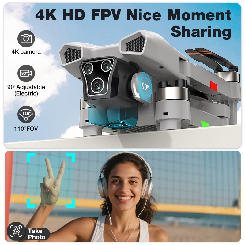 NEW Hot L017 Pro Drone Brushle - Drone Rc Harness review and price